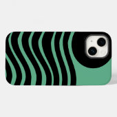 Bauhaus Seafoam Green Abstract Case-Mate iPhone Case (Achterkant (horizontaal))
