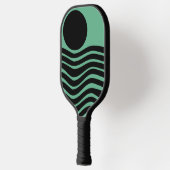 Bauhaus Seafoam Green Abstract Pickleball Paddle (Links)
