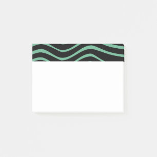 Bauhaus Seafoam Green Abstract Post-it® Notes