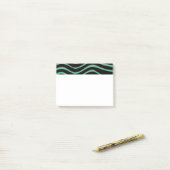 Bauhaus Seafoam Green Abstract Post-it® Notes (Op bureau)