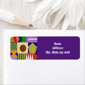 Bauhaus Shape Collage Etiket (Insitu)