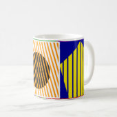 Bauhaus Shape Collage Koffiemok (Voorkant rechts)