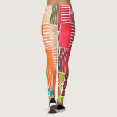 Bauhaus Shapes and Lines 2 Leggings (Achterkant)