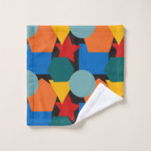 Bauhaus Shapes Bad Handdoek (Wasdoekje)