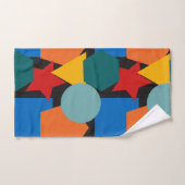 Bauhaus Shapes Bad Handdoek (Handdoek)