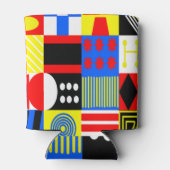 Bauhaus Shapes Blikjeskoeler (Achterkant)