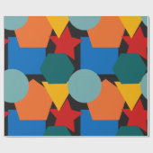 Bauhaus Shapes Cadeaupapier (Vlak)
