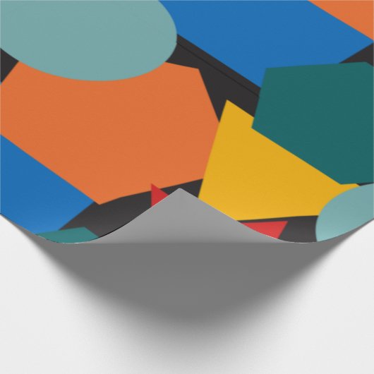 Bauhaus Shapes Cadeaupapier (Hoek)