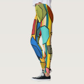 Bauhaus Shapes en Lines Leggings (Links)