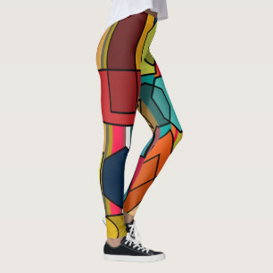 Bauhaus Shapes en Lines Leggings