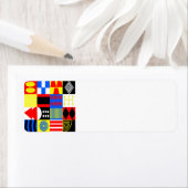 Bauhaus Shapes Etiket (Insitu)