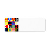 Bauhaus Shapes Etiket (Voorkant)