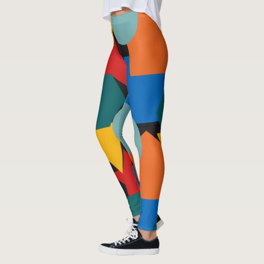 Bauhaus Shapes Leggings (Links)