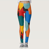 Bauhaus Shapes Leggings (Voorkant)