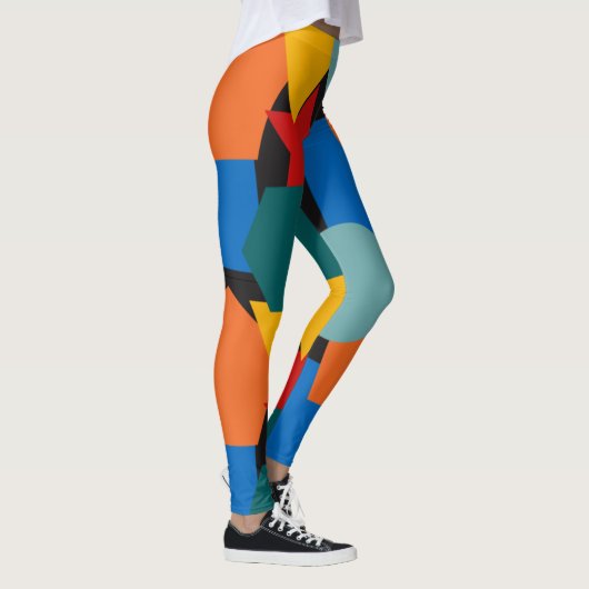 Bauhaus Shapes Leggings (Rechts)