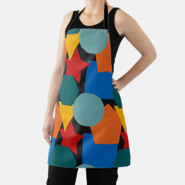 Bauhaus Shapes Schort