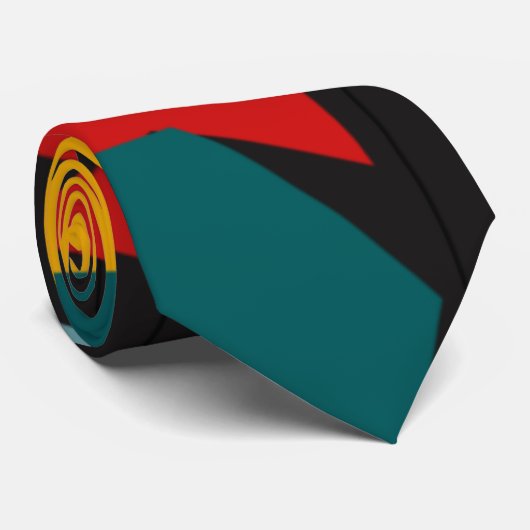 Bauhaus Shapes Stropdas (Opgerold)