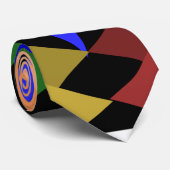 Bauhaus Shapes Stropdas (Opgerold)