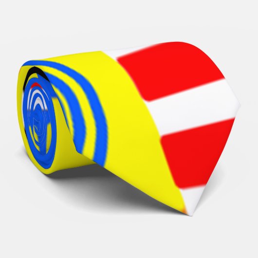 Bauhaus Shapes Stropdas (Opgerold)