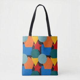 Bauhaus Shapes Tote Bag