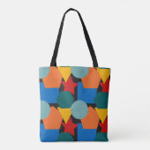 Bauhaus Shapes Tote Bag (Achterkant)