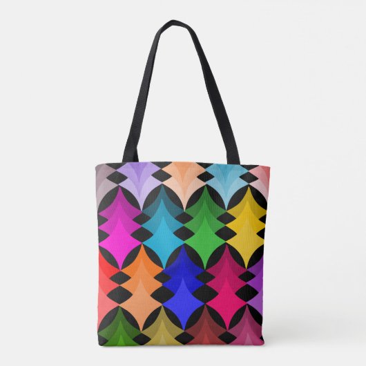 Bauhaus Shapes Tote Bag (Achterkant)