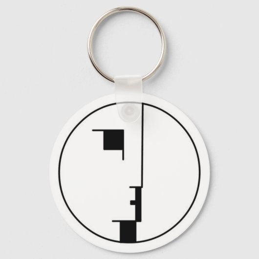 bauhaus sleutelhanger (Voorkant)