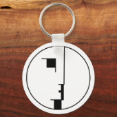 bauhaus sleutelhanger (Voorkant)