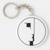 bauhaus sleutelhanger (Voorkant)