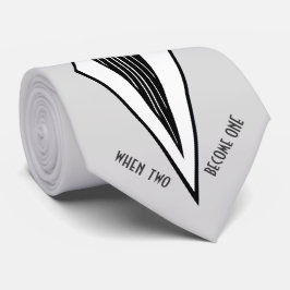 Bauhaus Smoking Tuxedo Trouwdag Gepersonaliseerd Stropdas
