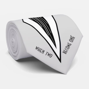 Bauhaus Smoking Tuxedo Trouwdag Gepersonaliseerd Stropdas