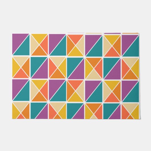 Bauhaus Squares Deurmat (Voorkant)