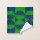 Bauhaus Squares en Circles Bad Handdoek (Wasdoekje)