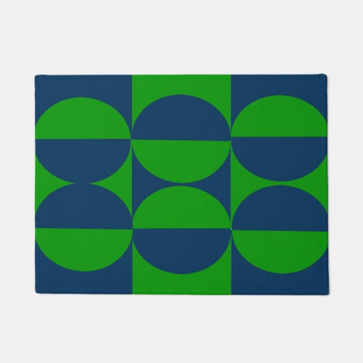 Bauhaus Squares en Circles Deurmat (Voorkant)