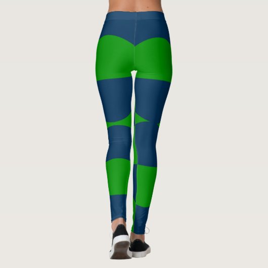 Bauhaus Squares en Circles Leggings (Achterkant)