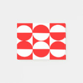 Bauhaus Squares en Circles Post-it® Notes (Voorkant)