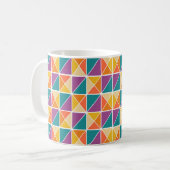 Bauhaus Squares Koffiemok (Voorkant links)