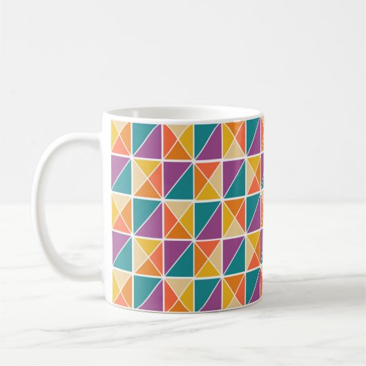 Bauhaus Squares Koffiemok (Links)