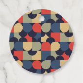 Bauhaus-stijl Bedankjes Labels (Voorkant)