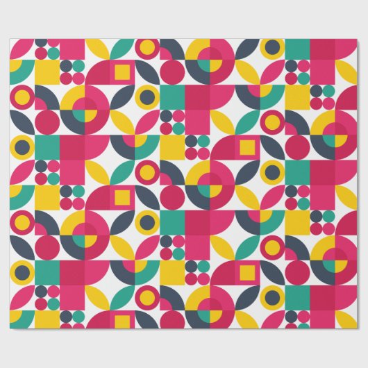 Bauhaus  Stijl Cadeaupapier (Vlak)