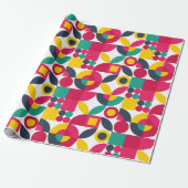 Bauhaus Stijl Cadeaupapier (Uitgerold)