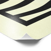 Bauhaus-stijl zonsondergang foto afdruk (Hoek)