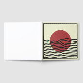 Bauhaus-stijl zonsondergang gastenboek (Volledig)