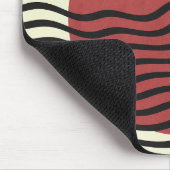 Bauhaus-stijl zonsondergang muismat (Hoek)