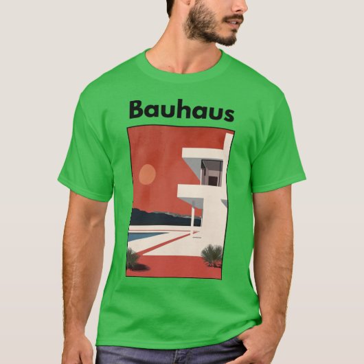 Bauhaus T-shirt (Voorkant)