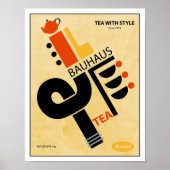 Bauhaus Tea Poster (Voorkant)