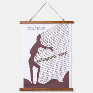 Bauhaus Telegram Sam Poster Art Hangend Wandkleed