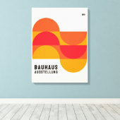 Bauhaus tentoonstelling 1919 B19 Canvas Print (Insitu (Houten vloer))