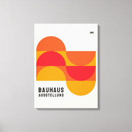 Bauhaus tentoonstelling 1919 B19 Canvas Print