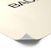 Bauhaus Tentoonstelling Poster (Hoek)